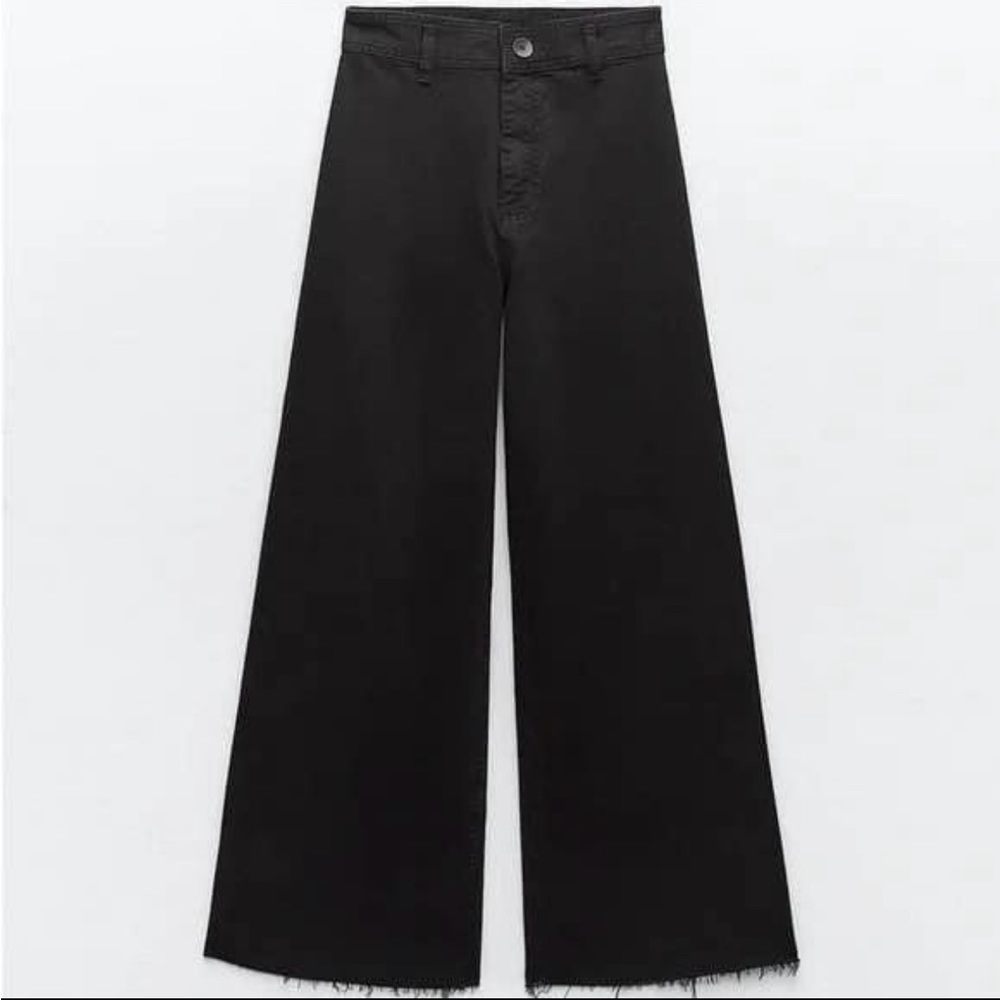Zara Marine Straight High Rise Jeans Size 2